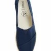 Oxford & Evergreen Shoes TOMS Alpargata Organic Cotton & Rope Espadrilles, Navy Woven