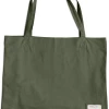 Oxford & Evergreen Uskees 4001 Large Organic Cotton Tote Bag, Army Green (5 Colors)