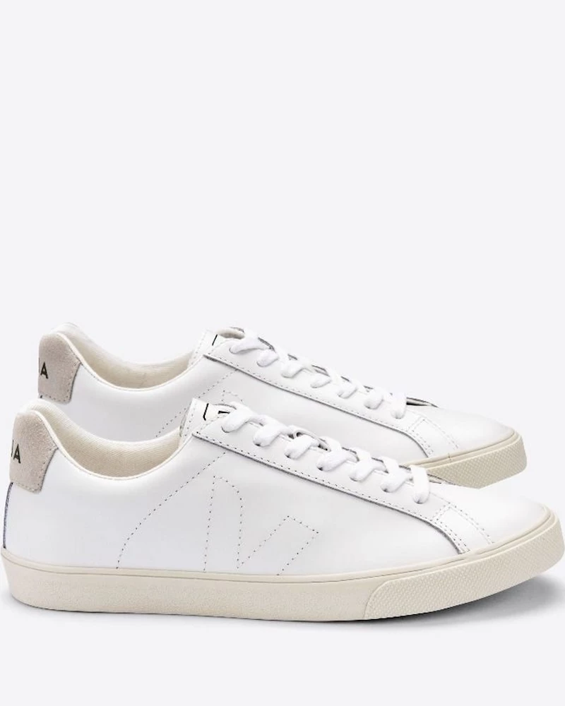 Best deal โญ Oxford & Evergreen Veja Esplar All-Natural Leather Logo ๐ Sneakers, White ๐ Shoes ๐ 3 Oxford & Evergreen Veja Esplar All-Natural Leather Logo Sneakers, White Shoes