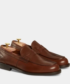 Oxford & Evergreen Velasca Maester Dress Loafers, Brown (Medium Brown)