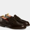 Oxford & Evergreen Velasca Maester Dress Loafers, Dark Brown