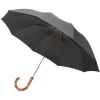 Oxford & Evergreen Accessories London Undercover 100% Recycled Polyester Telescopic Umbrella, Grey